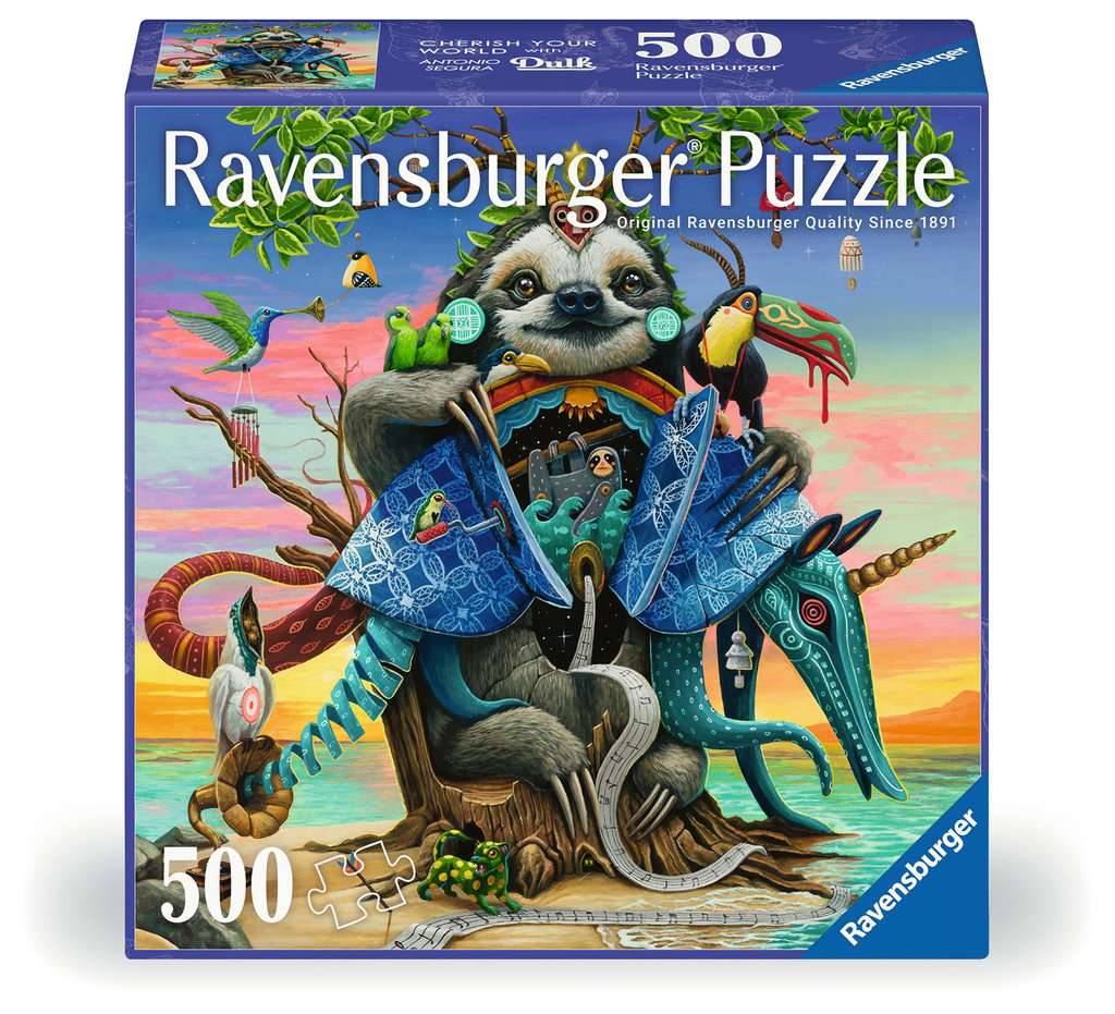 Ravensburger Puzzle 500 Teile - Cherish Your World with Dulk: Afterglow - von Ravensburger