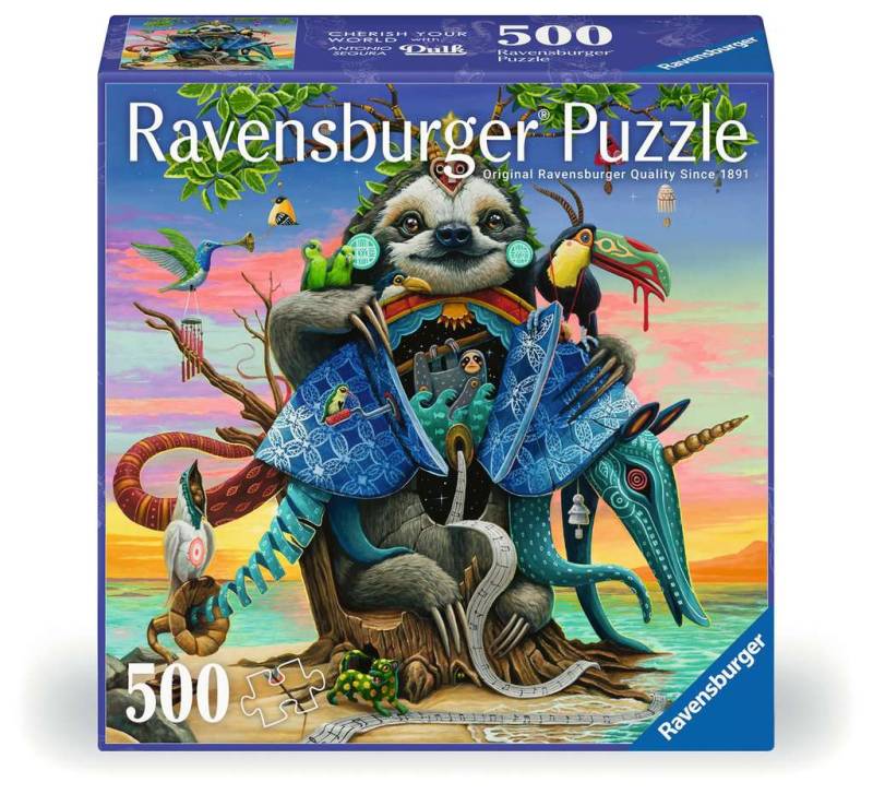 Ravensburger Puzzle 500 Teile - Cherish Your World with Dulk: Afterglow - von Ravensburger