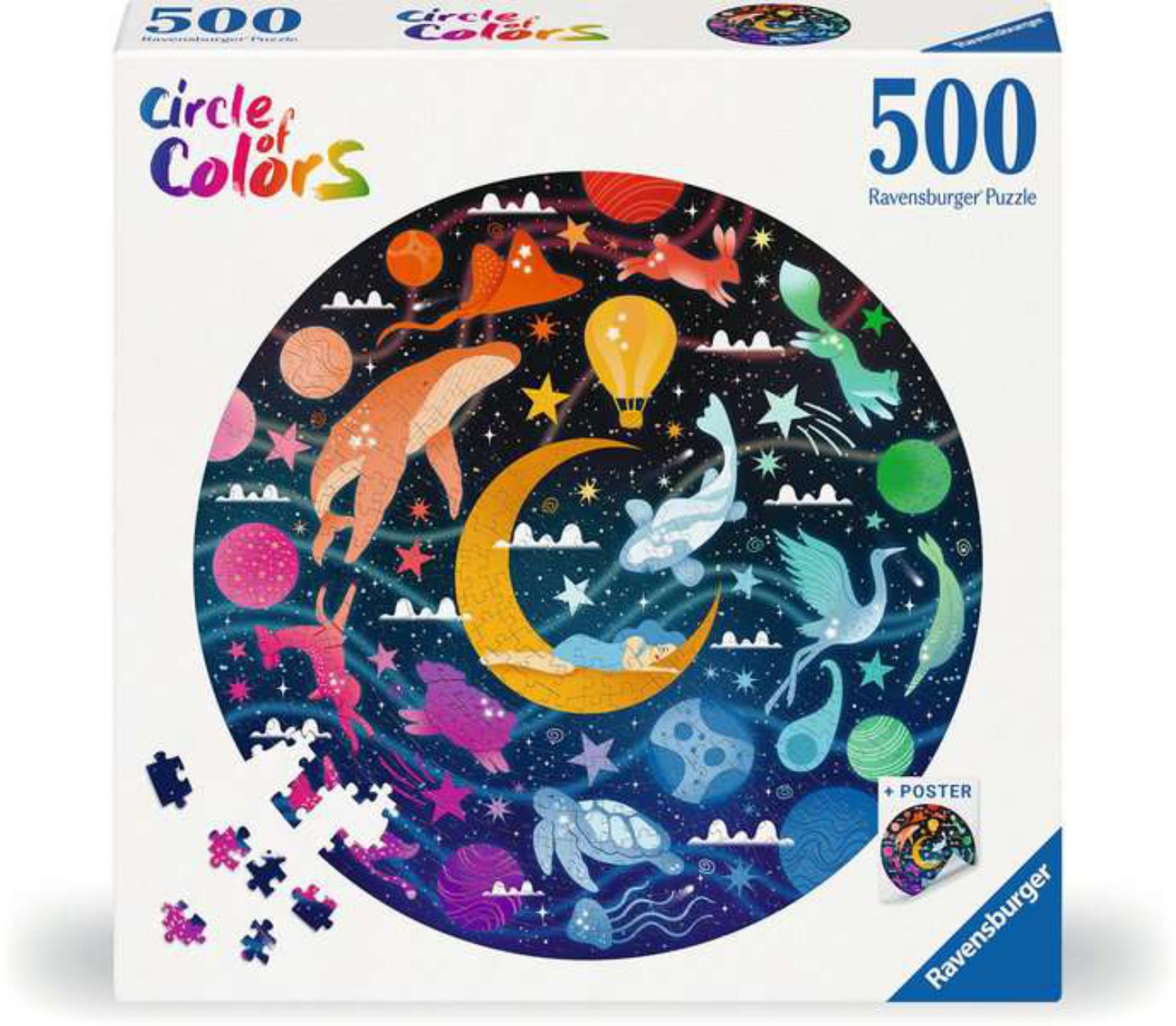 Ravensburger Puzzle 500 Teile – Circle of Colors – Dreams - von Ravensburger
