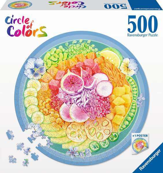 Ravensburger Puzzle 500 Teile – Circle of Colors – Poke Bowl - Ravensburger Puzzle 500 Teile – Circle of Colors – Poke Bowl - von Ravensburger
