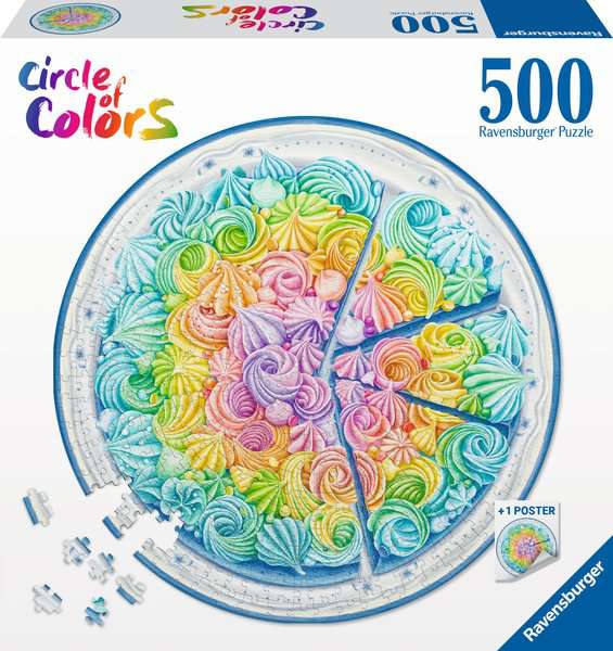 Ravensburger Puzzle 500 Teile – Circle of Colors – Rainbow Cake - Ravensburger Puzzle 500 Teile – Circle of Colors – Rainbow Cake - von Ravensburger