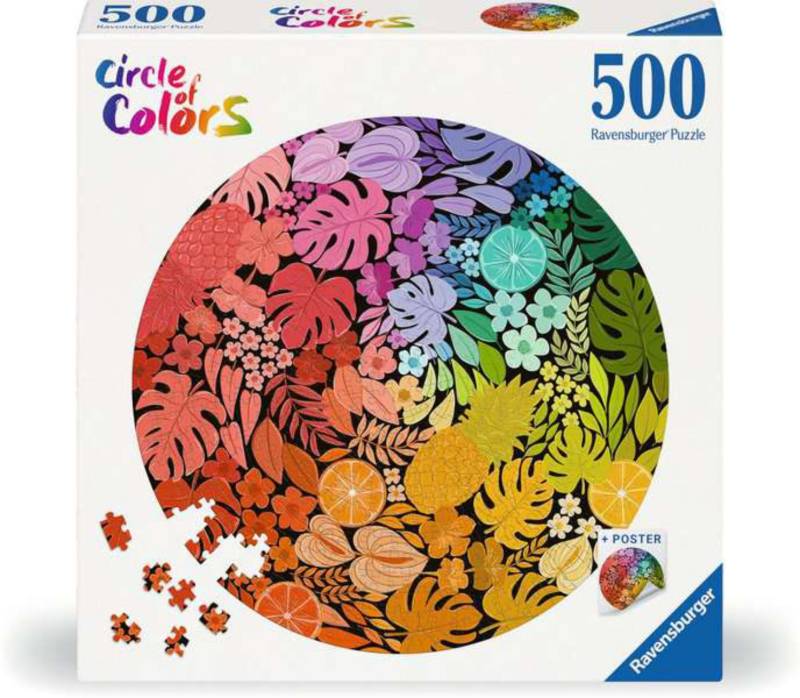 Ravensburger Puzzle 500 Teile – Circle of Colors – Tropical - Ravensburger Puzzle 500 Teile – Circle of Colors – Tropical - von Ravensburger