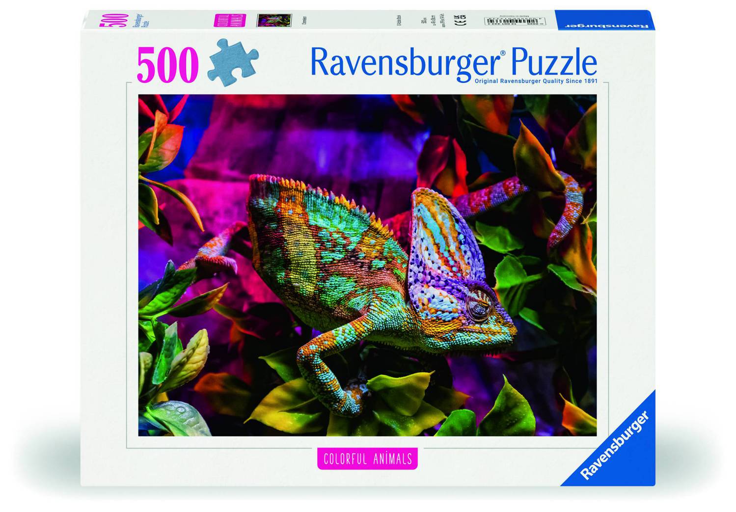 Ravensburger Puzzle 500 Teile - Das Chameleon - von Ravensburger