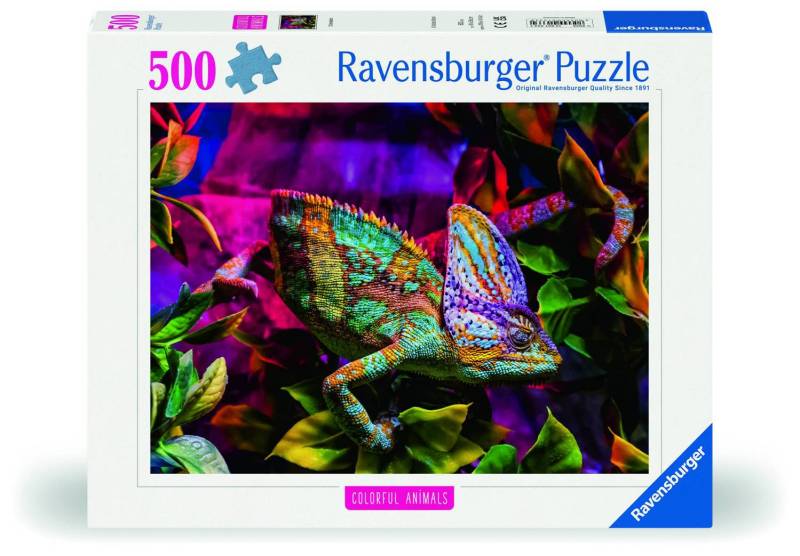Ravensburger Puzzle 500 Teile - Das Chameleon - von Ravensburger