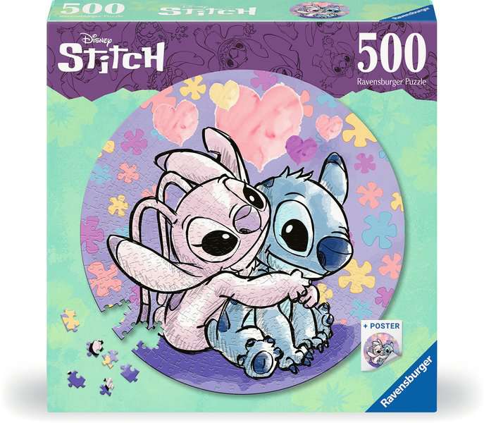 Ravensburger Puzzle 500 Teile - Disney Stitch - von Ravensburger