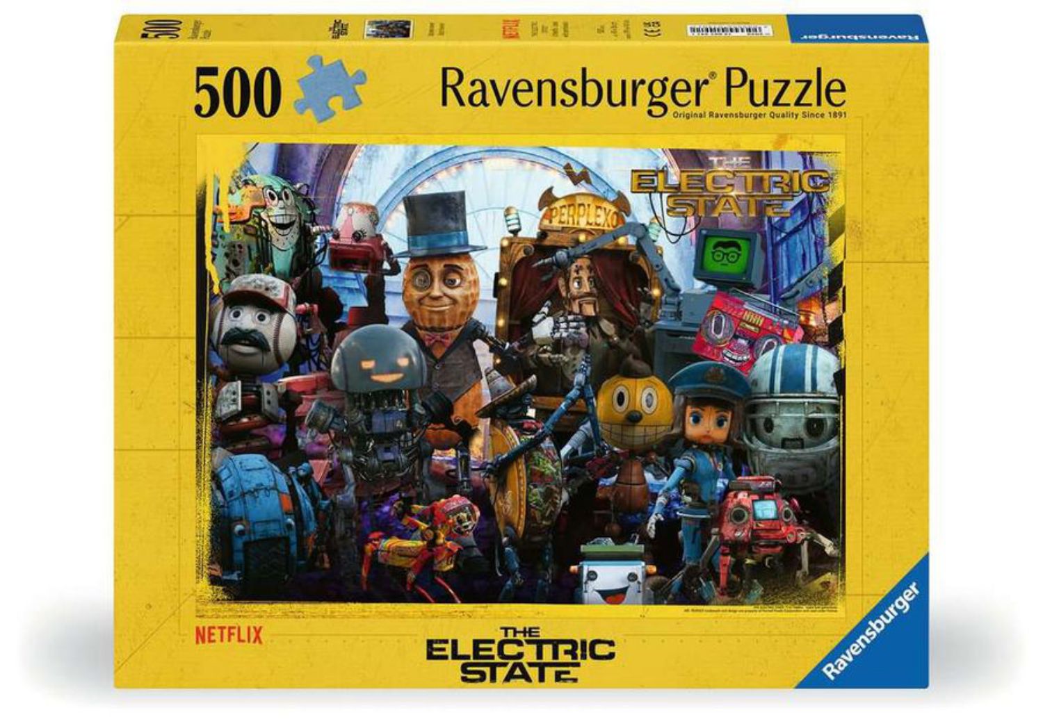 Ravensburger Puzzle 500 Teile – Drones never! Bots forever! - von Ravensburger