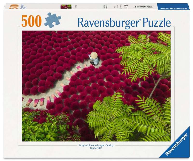 Ravensburger Puzzle 500 Teile - Ein Meer aus Rot - Ravensburger Puzzle 500 Teile - Ein Meer aus Rot - von Ravensburger