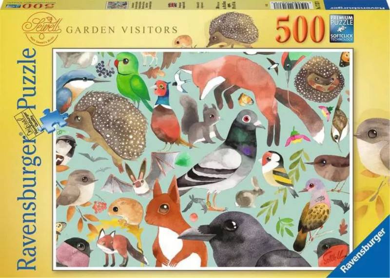Ravensburger Puzzle 500 Teile - Garden Visitors - Ravensburger Puzzle 500 Teile - Garden Visitors - von Ravensburger
