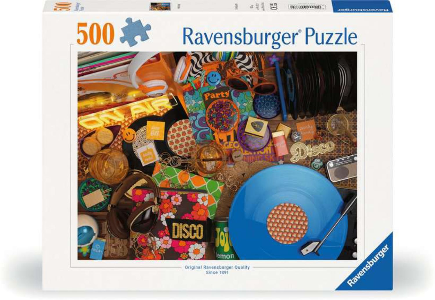 Ravensburger Puzzle 500 Teile – Hallo Vinyl! - von Ravensburger