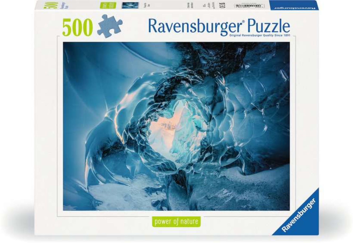 Ravensburger Puzzle 500 Teile – Im Auge des Gletschers - Ravensburger Puzzle 500 Teile – Im Auge des Gletschers - von Ravensburger