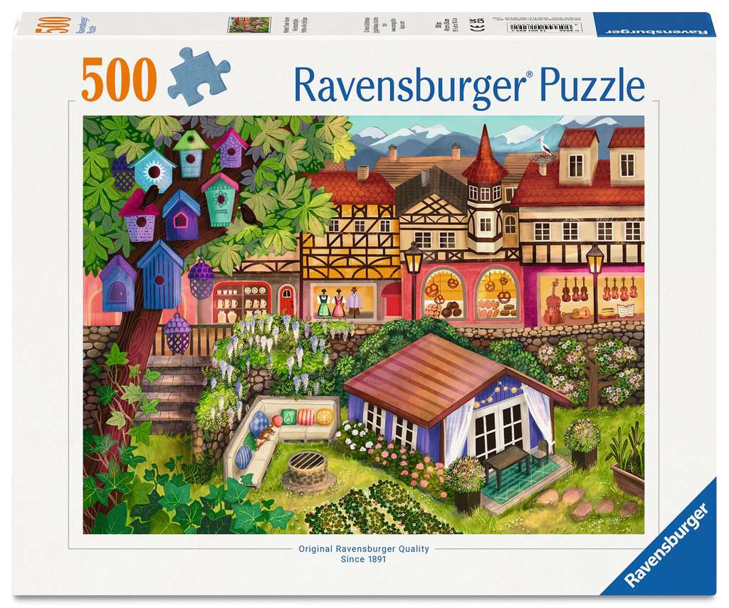 Ravensburger Puzzle 500 Teile - Kleinstadtidylle - von Ravensburger