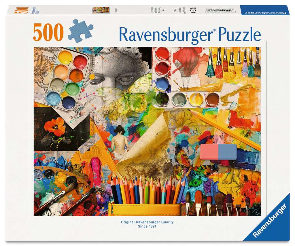 Ravensburger Puzzle 500 Teile - Künstleratelier - Ravensburger Puzzle 500 Teile - Künstleratelier - von Ravensburger
