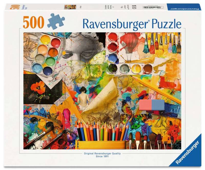 Ravensburger Puzzle 500 Teile - Künstleratelier - Ravensburger Puzzle 500 Teile - Künstleratelier - von Ravensburger