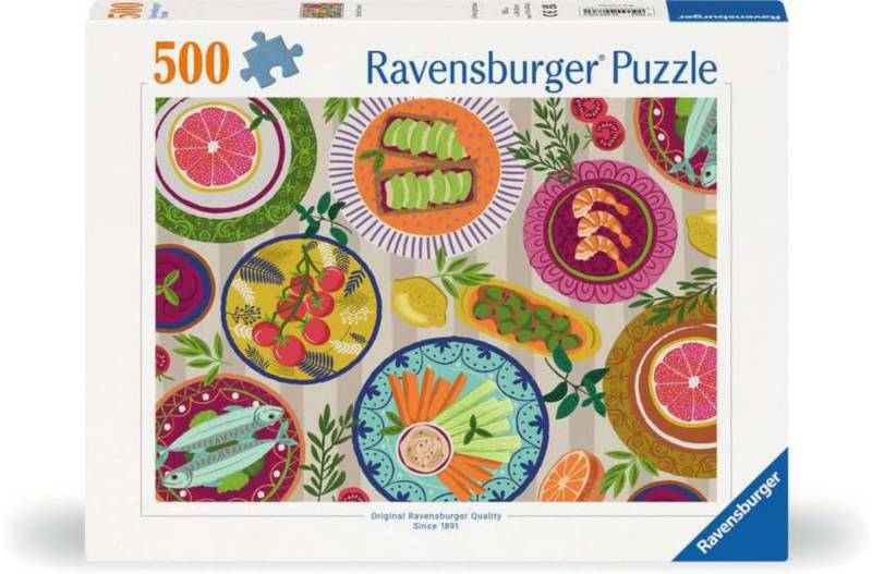 Ravensburger Puzzle 500 Teile – Leckeres Picknick - von Ravensburger