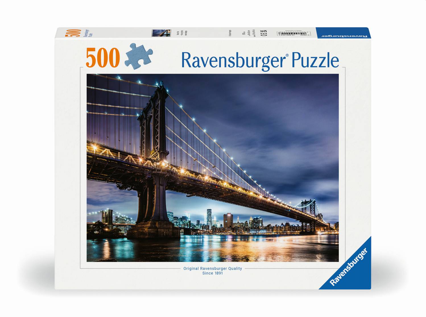Ravensburger Puzzle 500 Teile - New York, die Stadt, die niemals schläft - von Ravensburger