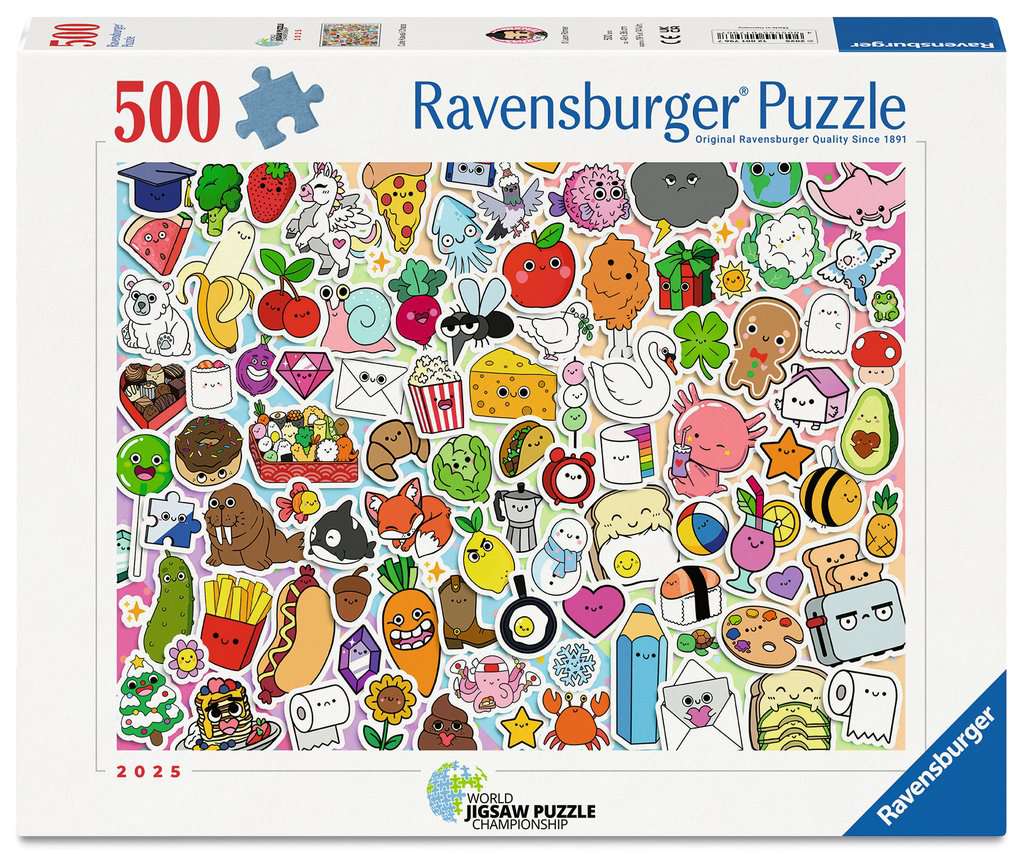 Ravensburger Puzzle 500 Teile - Niedliches Kawaii Chaos - Ravensburger Puzzle 500 Teile - Niedliches Kawaii Chaos - von Ravensburger