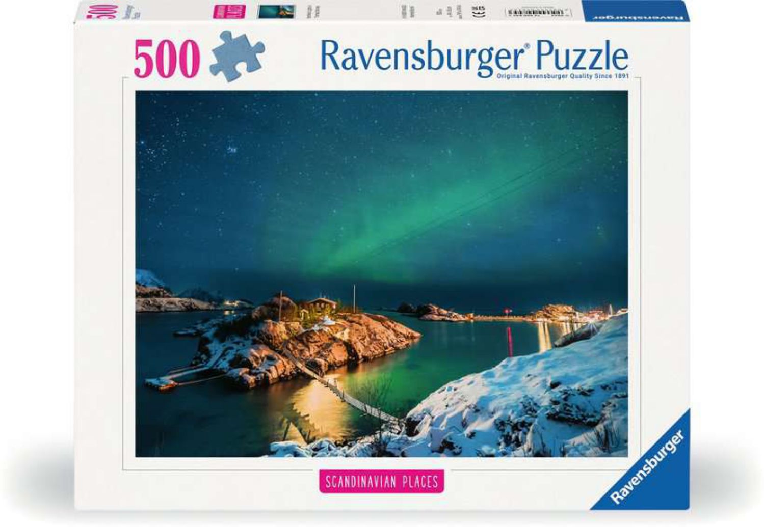 Ravensburger Puzzle 500 Teile – Nordlichter in Tromso, Norwegen - von Ravensburger