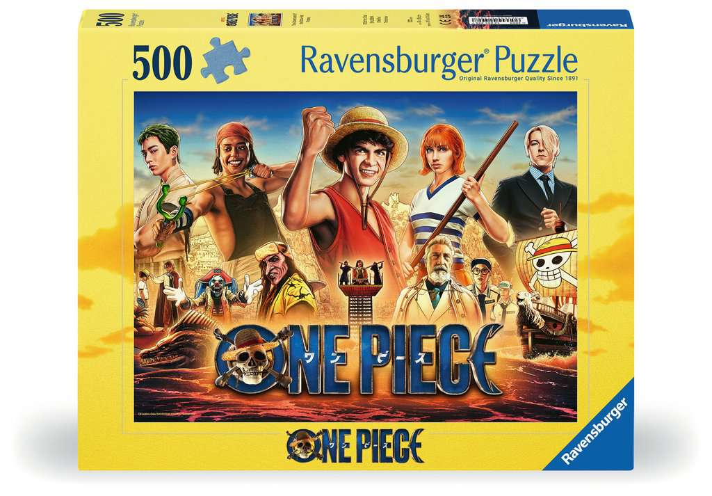 Ravensburger Puzzle 500 Teile - One Piece The Adventures of the Straw Hat Pirate... - Ravensburger Puzzle 500 Teile - One Piece The Adventures of the Straw Hat Pirate... - von Ravensburger