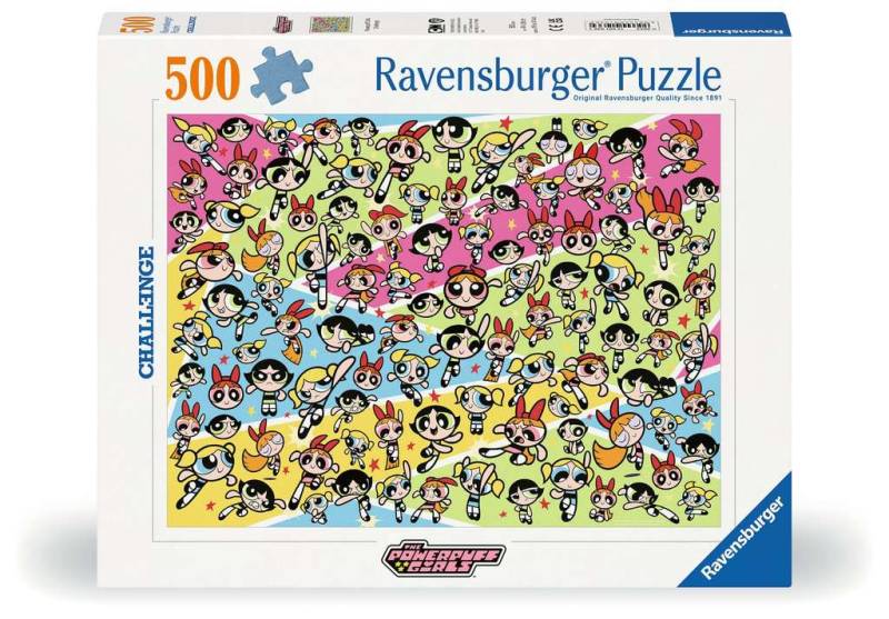 Ravensburger Puzzle 500 Teile – Powerpuff Girls Challenge - Ravensburger Puzzle 500 Teile – Powerpuff Girls Challenge - von Ravensburger