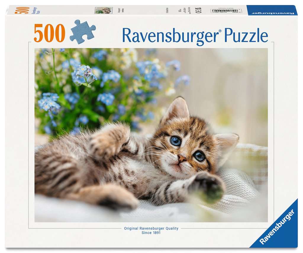 Ravensburger Puzzle 500 Teile - Puppies Collection: Süßes Kätzchen - Ravensburger Puzzle 500 Teile - Puppies Collection: Süßes Kätzchen - von Ravensburger