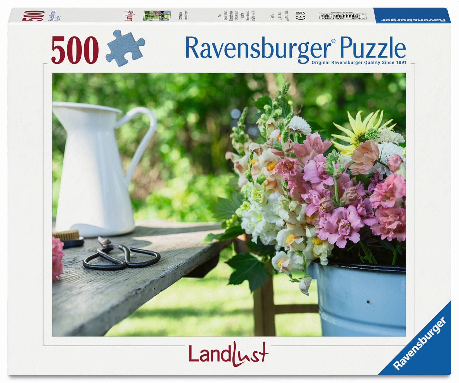 Ravensburger Puzzle 500 Teile - Sommerbunte Löwenmäulchen - von Ravensburger