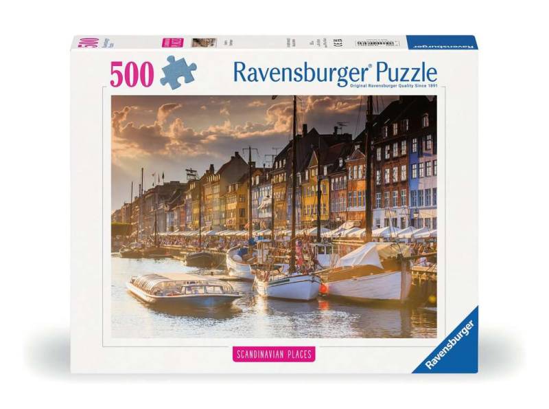 Ravensburger Puzzle 500 Teile - Sonnenuntergang in Kopenhagen - Ravensburger Puzzle 500 Teile - Sonnenuntergang in Kopenhagen - von Ravensburger