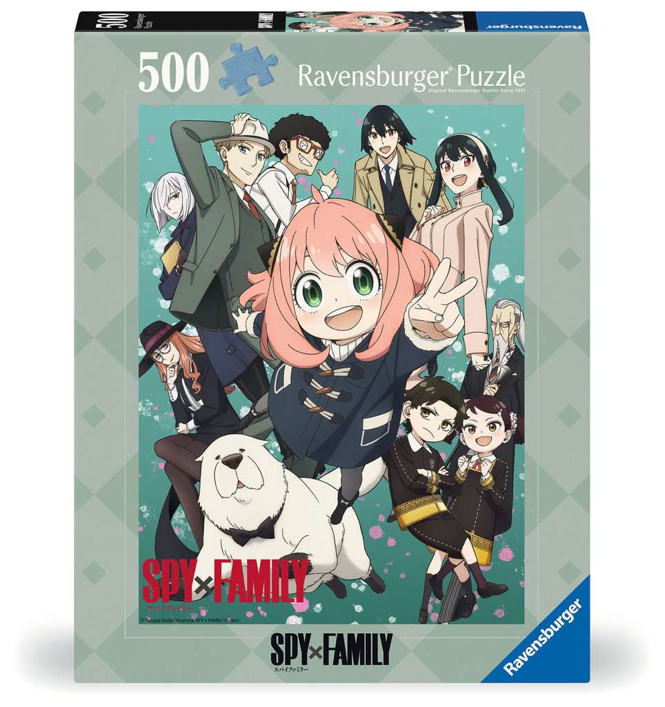 Ravensburger Puzzle 500 Teile - Spy X Family - von Ravensburger