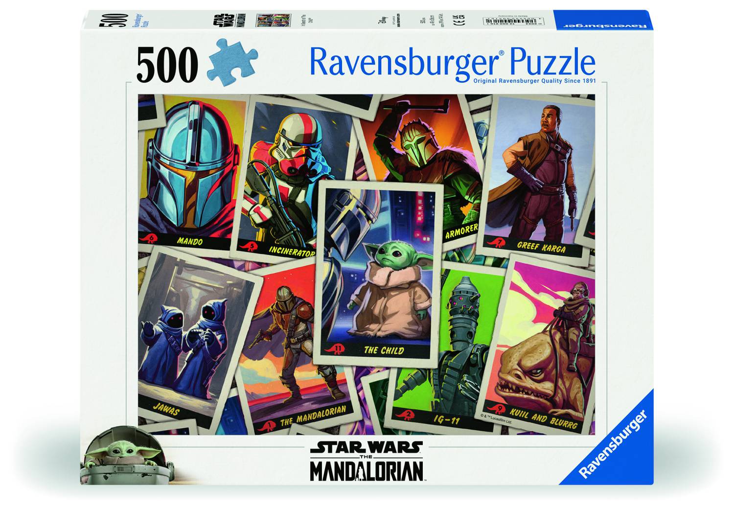 Ravensburger Puzzle 500 Teile - Star Wars The Mandalorian The Child - Ravensburger Puzzle 500 Teile - Star Wars The Mandalorian The Child - von Ravensburger
