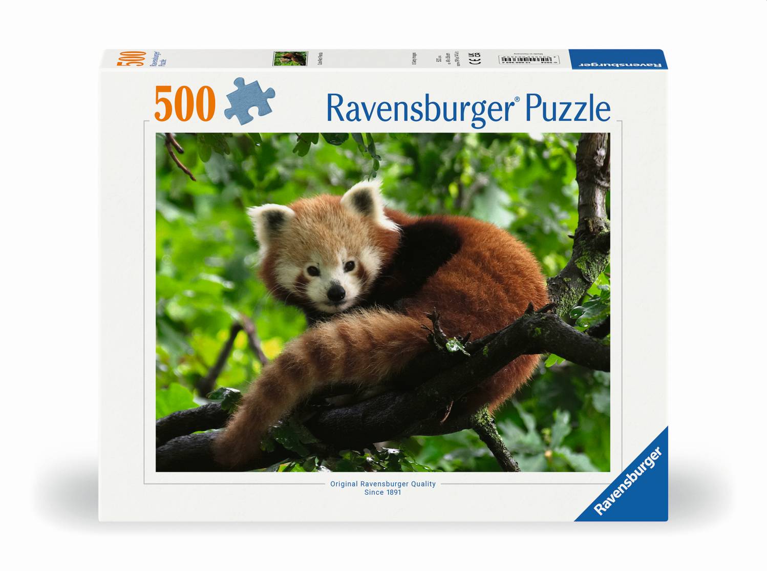 Ravensburger Puzzle 500 Teile - Süßer roter Panda - von Ravensburger