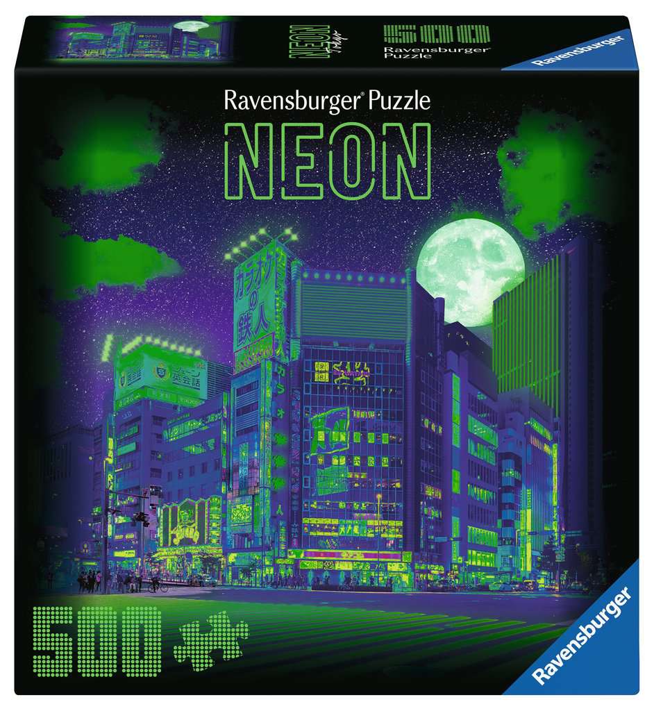 Ravensburger Puzzle 500 Teile - Tokio (Neon) - von Ravensburger