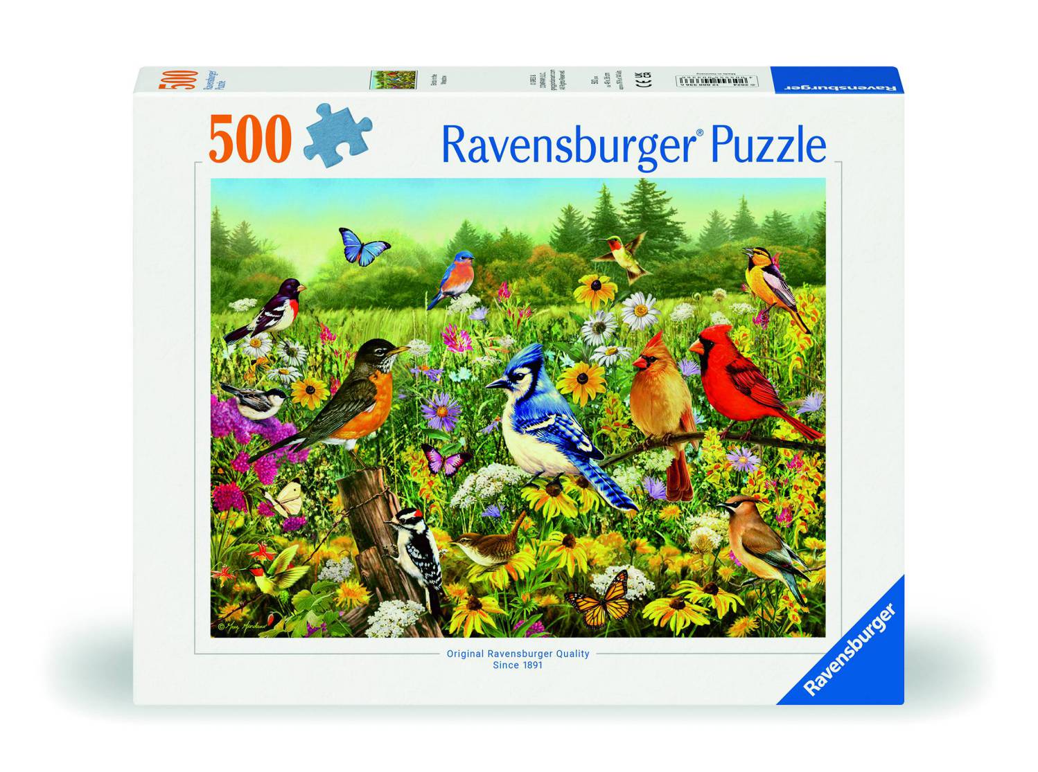 Ravensburger Puzzle 500 Teile - Vogelwiese - Ravensburger Puzzle 500 Teile - Vogelwiese - von Ravensburger