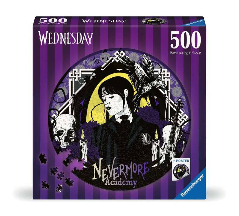 Ravensburger Puzzle 500 Teile - Wednesday: Nevermore Academy - Ravensburger Puzzle 500 Teile - Wednesday: Nevermore Academy - von Ravensburger