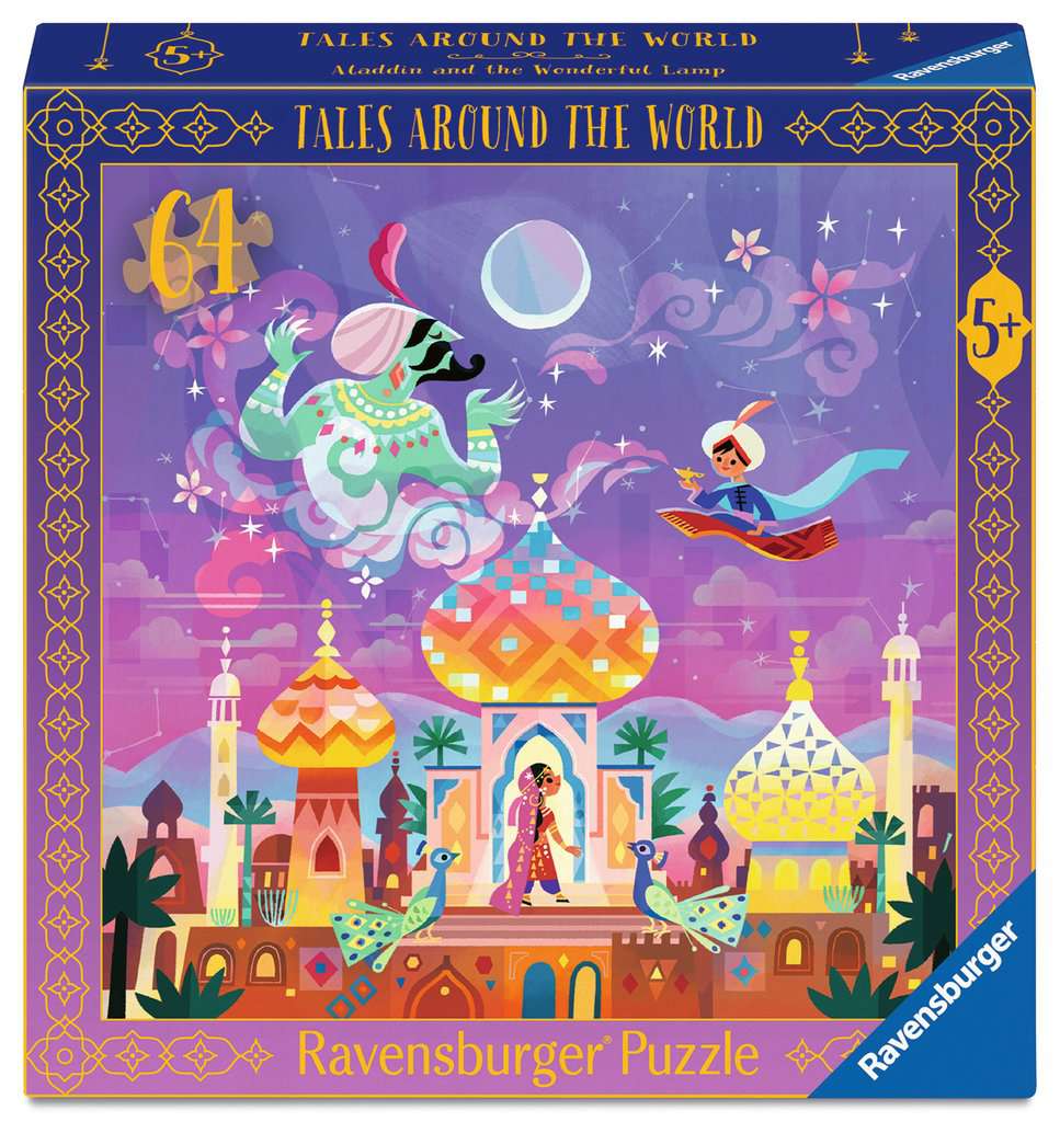 Ravensburger Puzzle 64 Teile - Aladdin und die Wunderlampe - Ravensburger Puzzle 64 Teile - Aladdin und die Wunderlampe - von Ravensburger