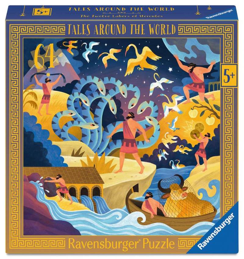 Ravensburger Puzzle 64 Teile - Die zwölf Werke des Herkules - Ravensburger Puzzle 64 Teile - Die zwölf Werke des Herkules - von Ravensburger