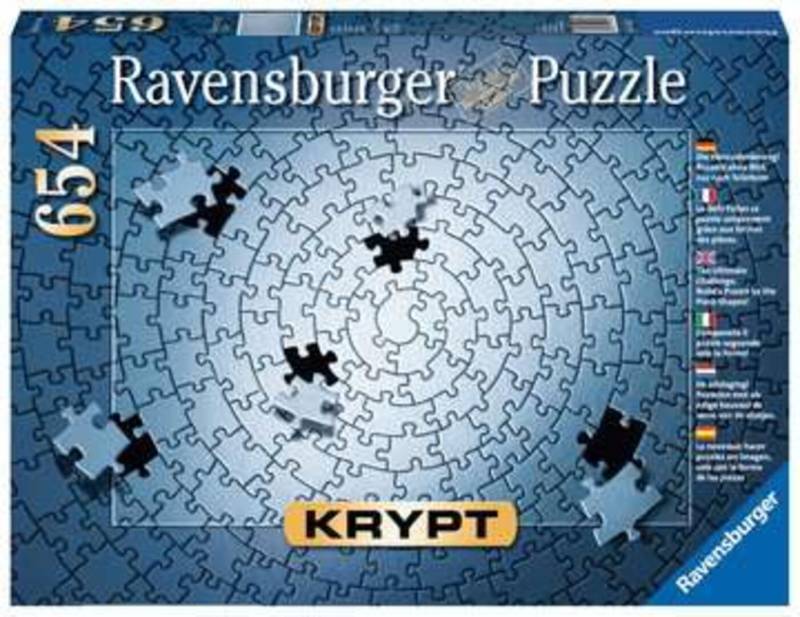 Ravensburger Puzzle 654 Teile – Krypt Silber - von Ravensburger