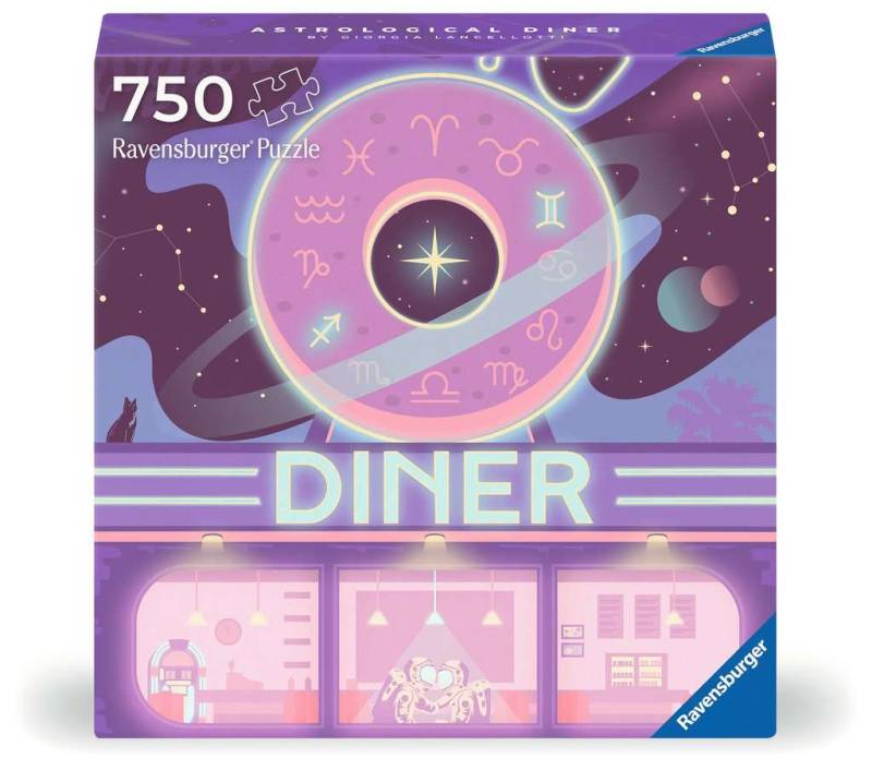 Ravensburger Puzzle 750 Teile - Astrological Diner - Ravensburger Puzzle 750 Teile - Astrological Diner - von Ravensburger