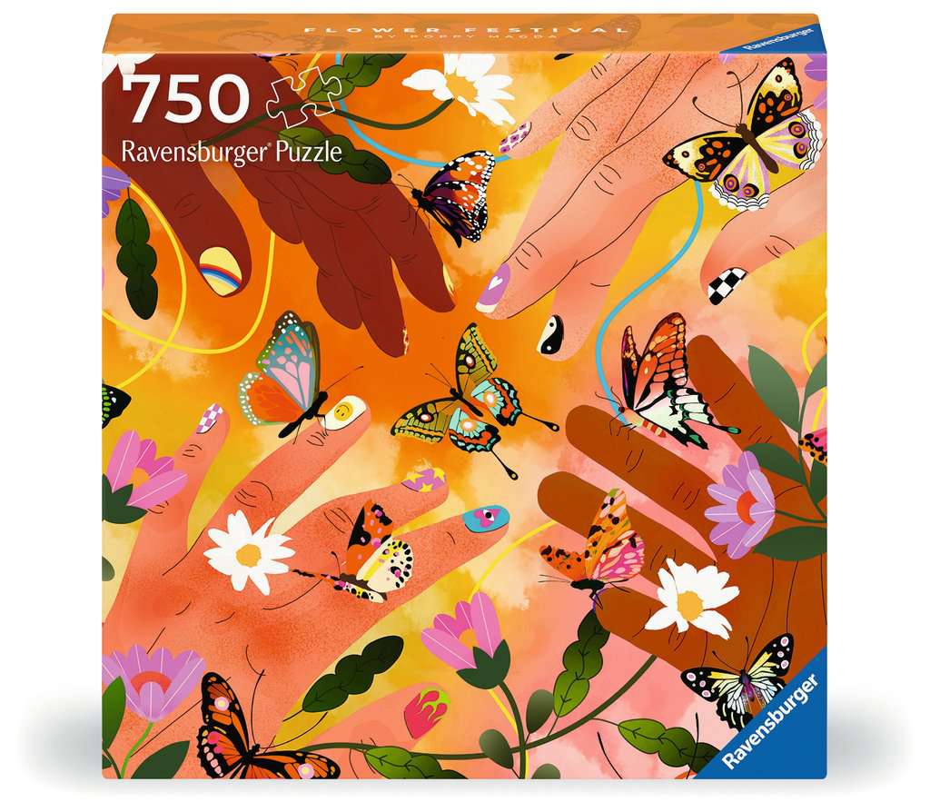 Ravensburger Puzzle 750 Teile - Flower Festival - von Ravensburger