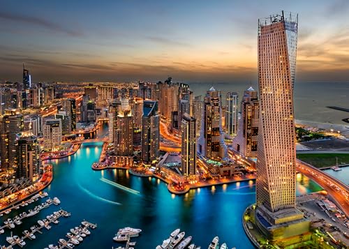 Ravensburger Puzzle 88904 - Dubai Marina - 1000 Teile Puzzle für Erwachsene und Kinder ab 14 Jahren Ravensburger Puzzle 88904 - Dubai Marina - 1000 Teile Puzzle für Erwachsene und Kinder ab 14 Jahren von Ravensburger