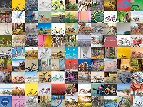 Ravensburger Puzzle 16007 - 99 Fahrräder und mehr - 1500 Teile Puzzle für Erwachsene und Kinder ab 14 Jahren von Ravensburger