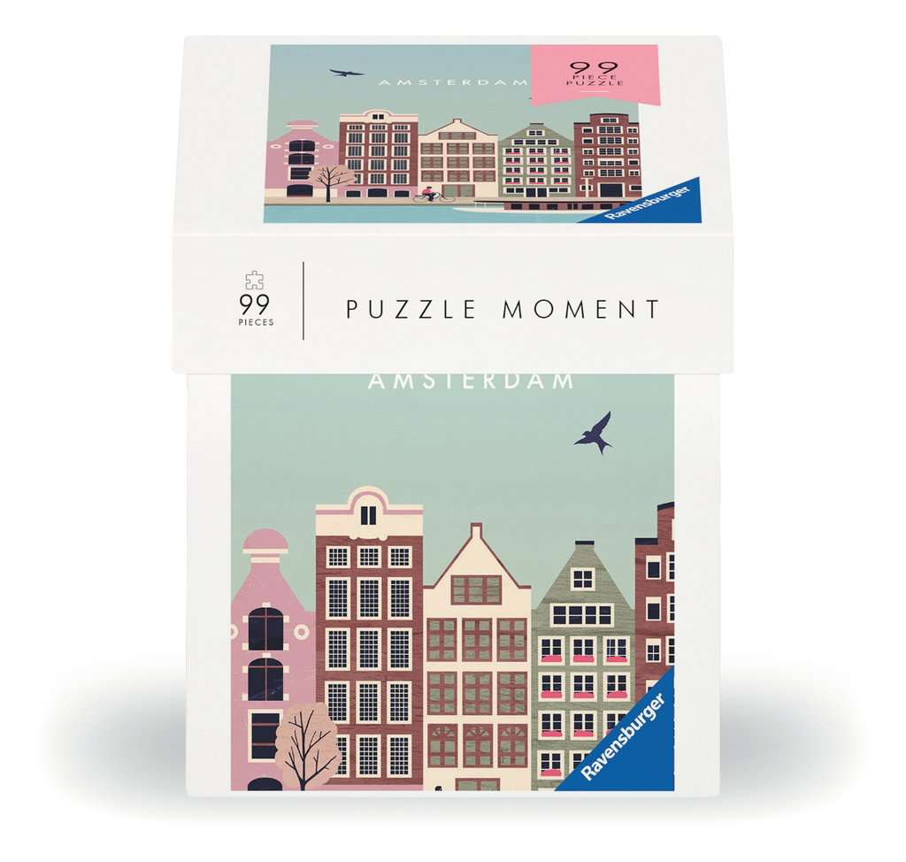 Ravensburger Puzzle 99 Teile - Amsterdam - Ravensburger Puzzle 99 Teile - Amsterdam - von Ravensburger