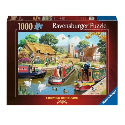 Ravensburger Puzzle "A Busy Day on the C", 1000 Teile, für Erwachsene und Kinder ab 12 Jahren Ravensburger Puzzle "A Busy Day on the C", 1000 Teile, für Erwachsene und Kinder ab 12 Jahren von Ravensburger