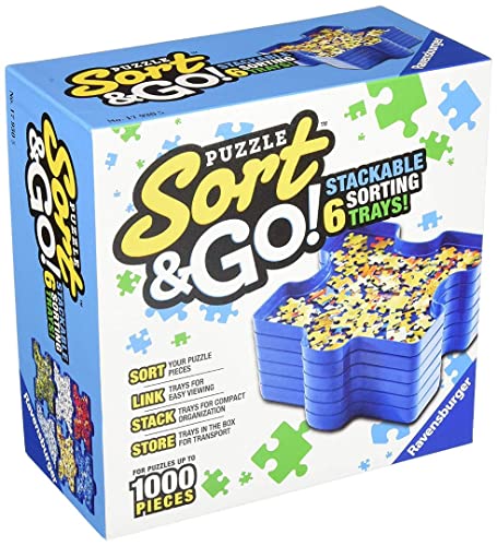 Ravensburger Puzzle Accessory Sorting Trays - Suitable for Jigsaws Up to 1000 Pieces Ravensburger Puzzle Accessory Sorting Trays - Suitable for Jigsaws Up to 1000 Pieces von Ravensburger