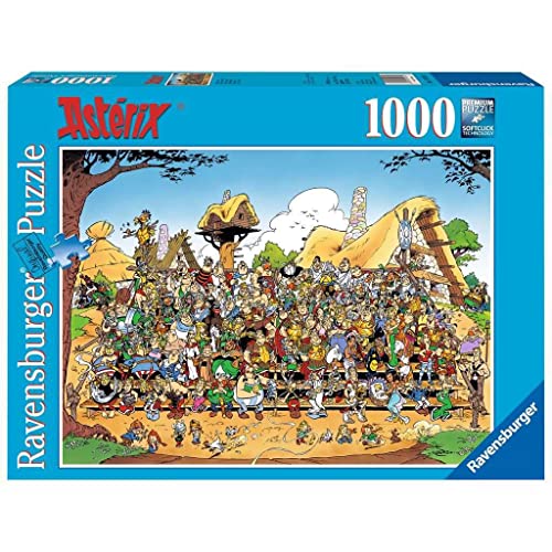 Ravensburger Puzzle Asterix Familienfoto, Erwachsenenpuzzle, 1000 Teile von Ravensburger