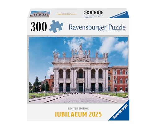 Ravensburger - Puzzle Basilika San Giovanni in Laterano, Limited Edition Iubilaeum 2025, 300 Teile von Ravensburger