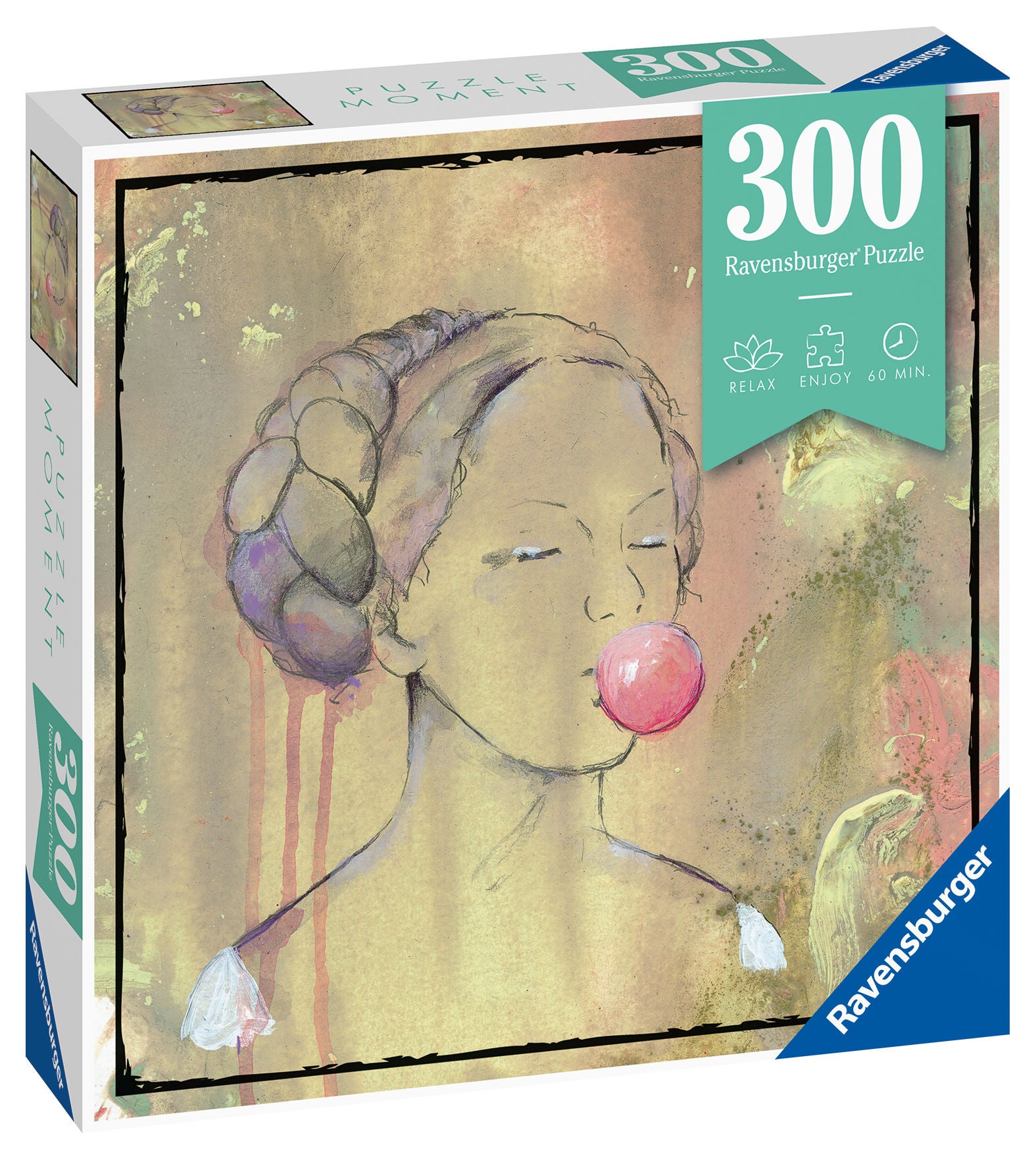 Ravensburger Puzzle Bubblegumlady, 300 Teile von Ravensburger
