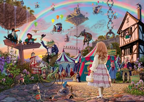 Ravensburger Puzzle - Der verzauberte Zirkus - 1000 Teile Look & Find Puzzle, ab 14 Jahre von Ravensburger