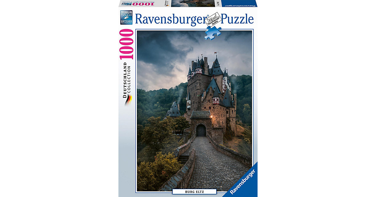 Ravensburger Puzzle Deutschland Collection 17398 Burg Eltz - 1000 Teile Puzzle Erwachsene und Kinder ab 14 Jahren  Erwachsene von Ravensburger
