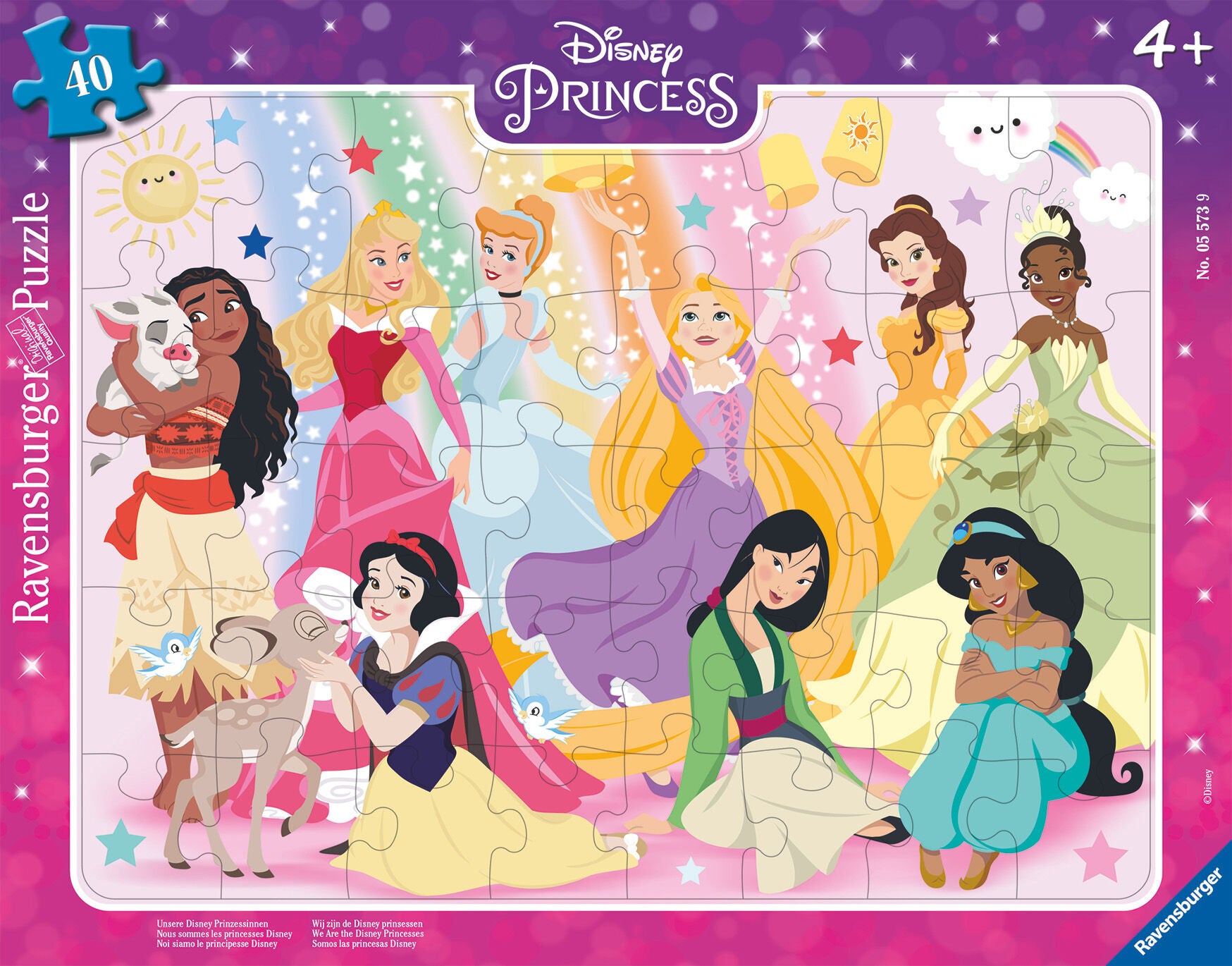 Ravensburger Puzzle Disney Prinzessinnen 40 Teile von Ravensburger