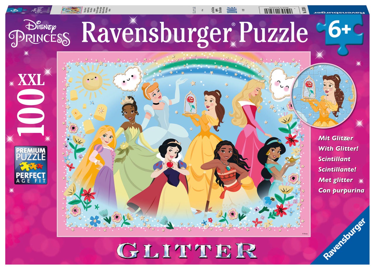 Ravensburger Puzzle Disney Prinzessinnen Stark, Schön und Mutig 100 Teile Ravensburger Puzzle Disney Prinzessinnen Stark, Schön und Mutig 100 Teile von Ravensburger