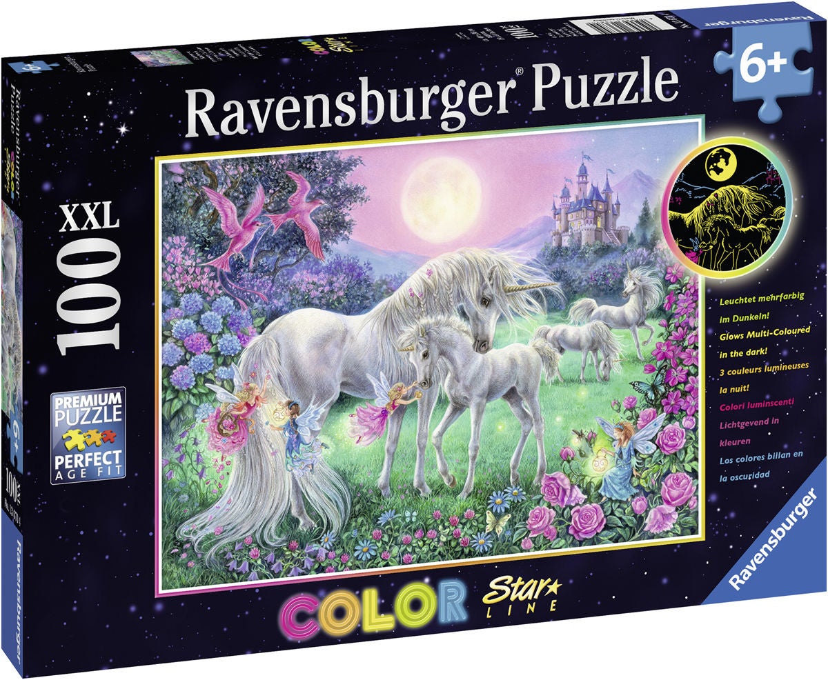 Ravensburger Puzzle Einhörner im Mondschein 100 Teile Ravensburger Puzzle Einhörner im Mondschein 100 Teile von Ravensburger